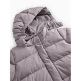 MarMar Tech. Puffer Plum Stem Oxford Coat