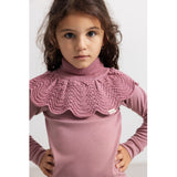 MarMar Light Cotton Wool Lace Autumn Russet Alani Neck Warmer