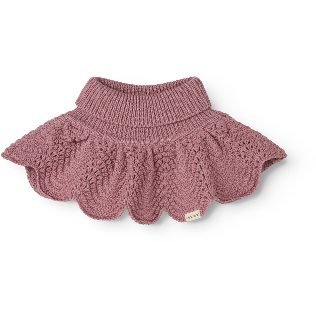 MarMar Light Cotton Wool Lace Autumn Russet Alani Neck Warmer