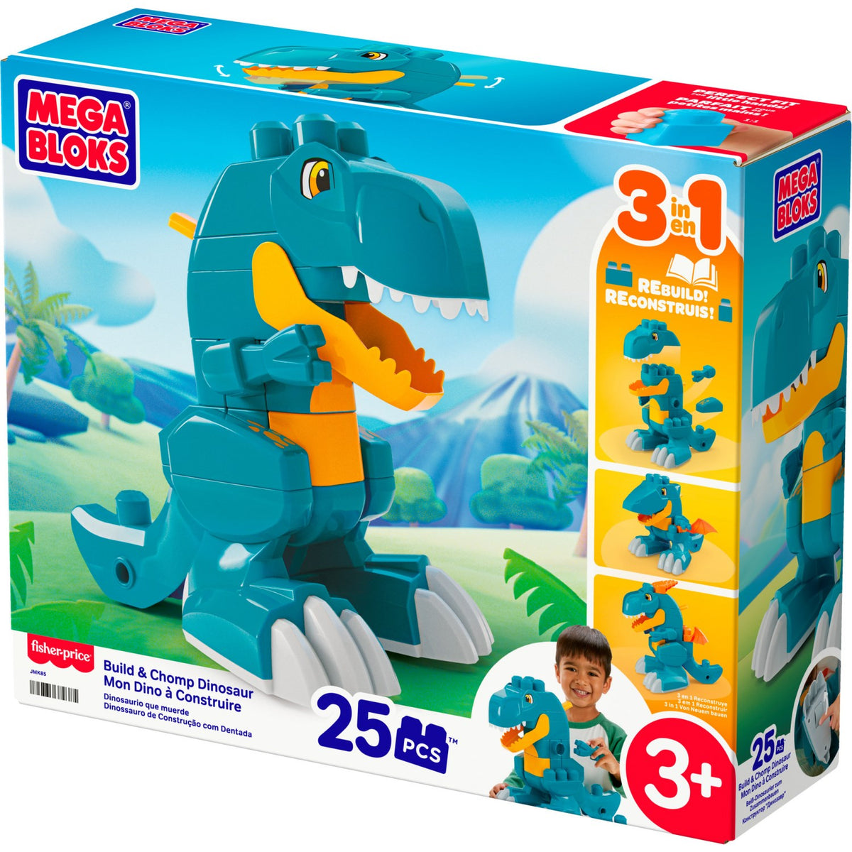 MEGA Bloks Byg & Ombyg Dinosaur