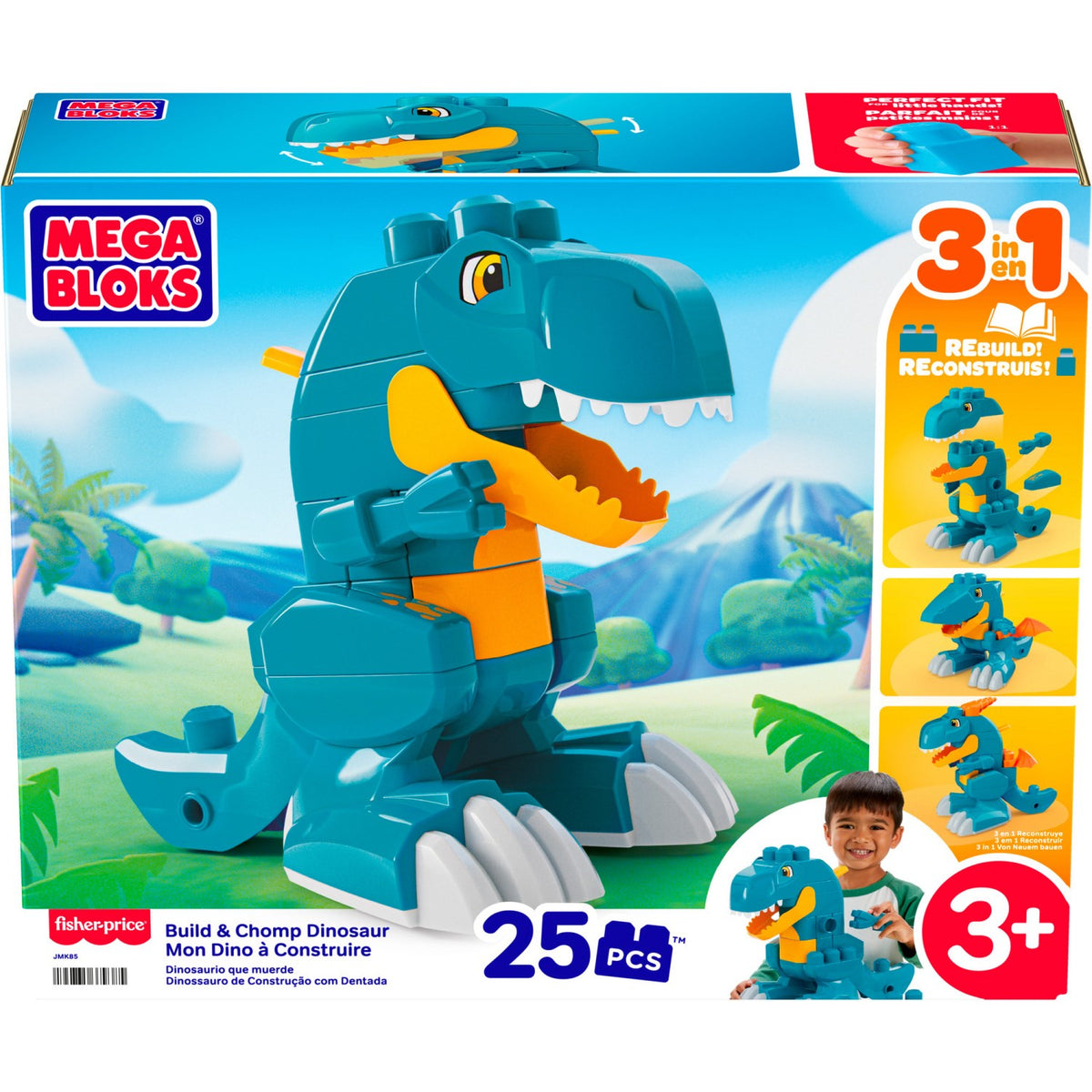 MEGA Bloks Byg & Ombyg Dinosaur