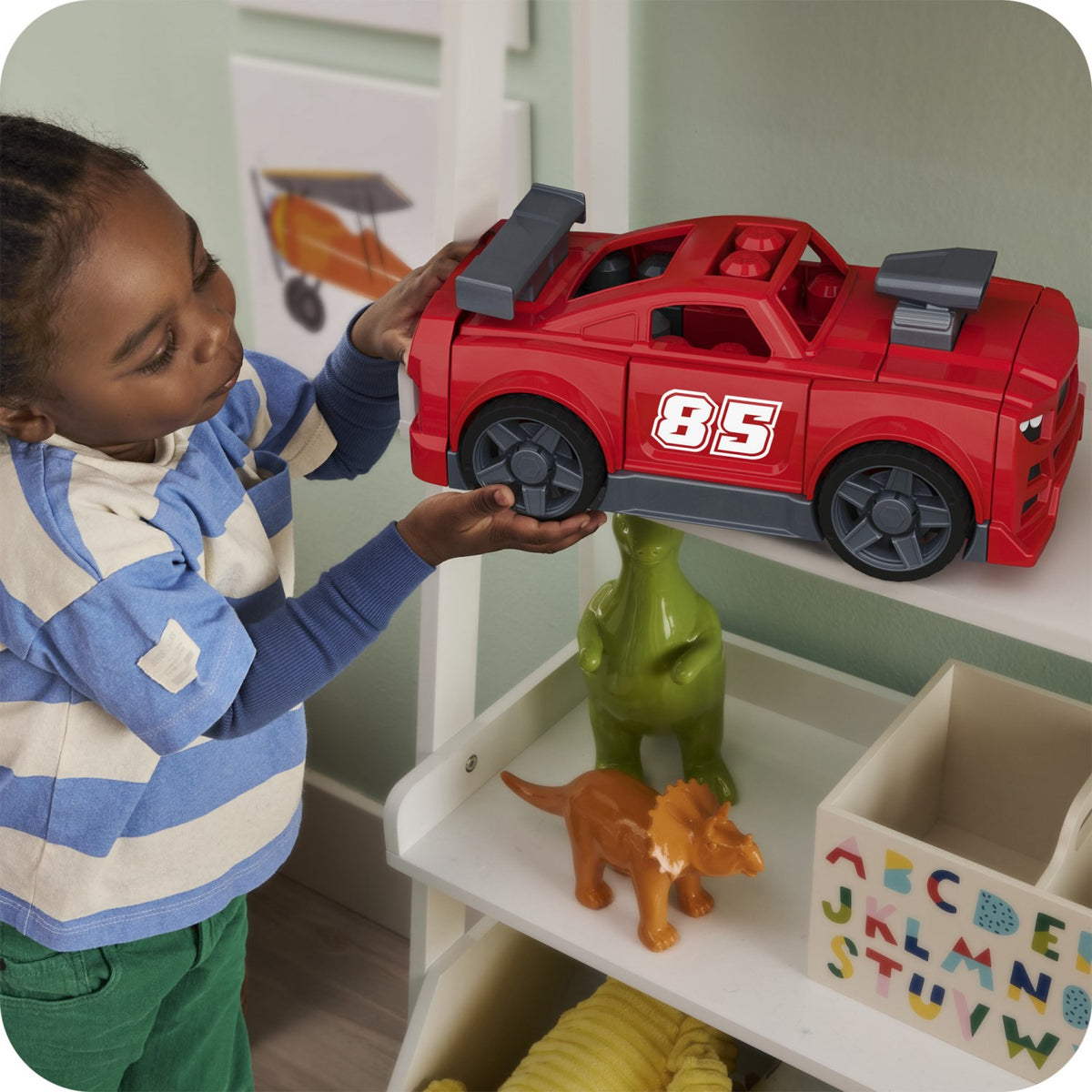 MEGA Bloks Byg & Ombyg Racerbil