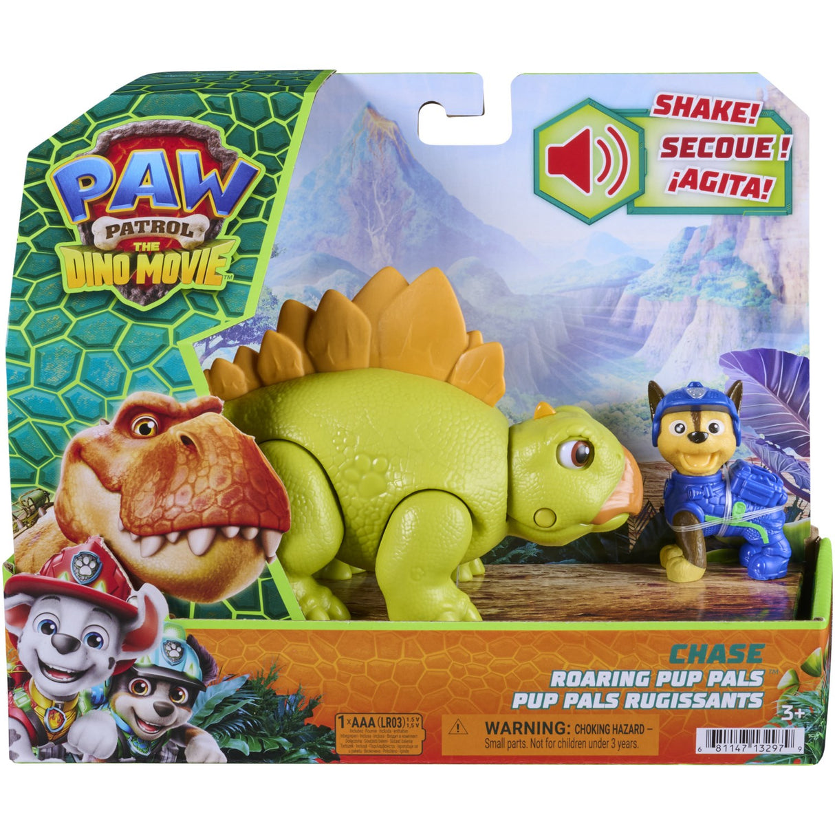 Paw Patrol Movie 3 Brølende Pup Venner Chase