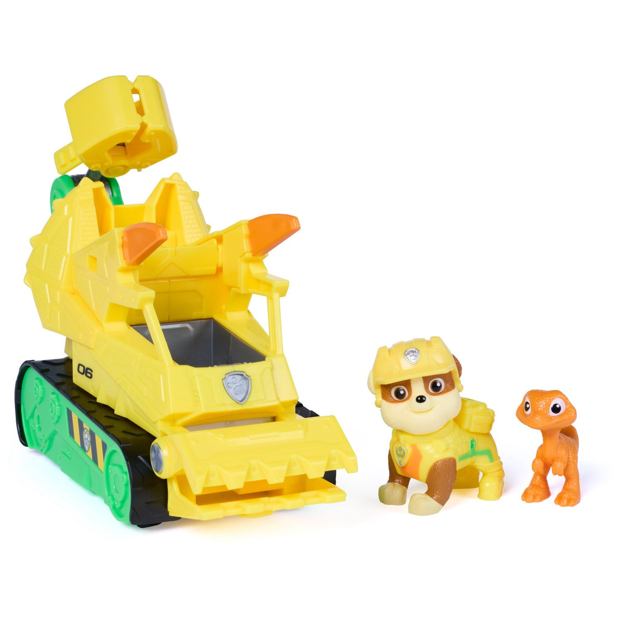 Paw Patrol Movie 3 Dino Tema Køretøj Rubble
