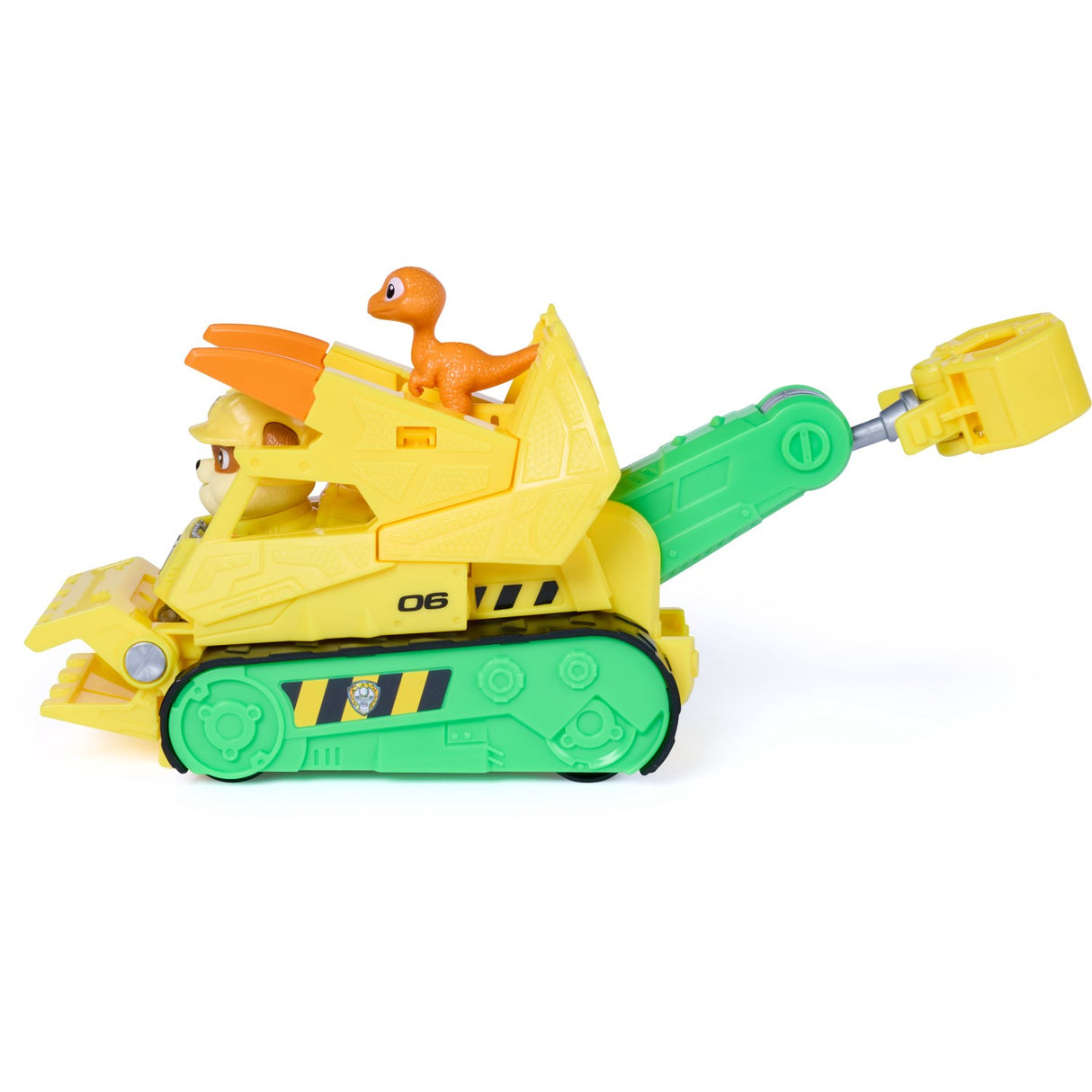 Paw Patrol Movie 3 Dino Tema Køretøj Rubble
