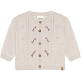 Minymo Pink Tint Cardigan Knit