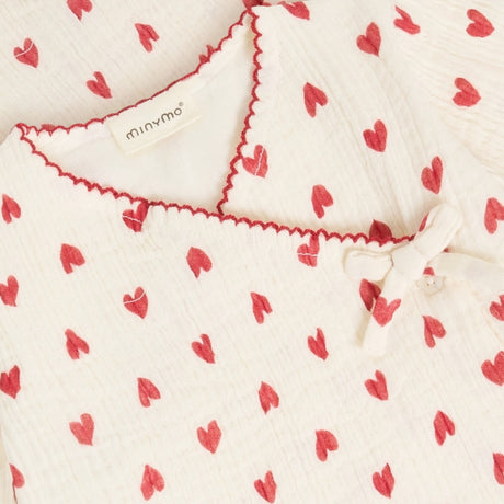Minymo Eggnog Blouse Ls Aop