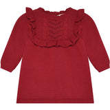 Minymo Rio Red Dress Ls Knit