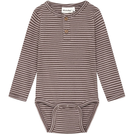 Minymo Fungi Body Ls Y/D Rib