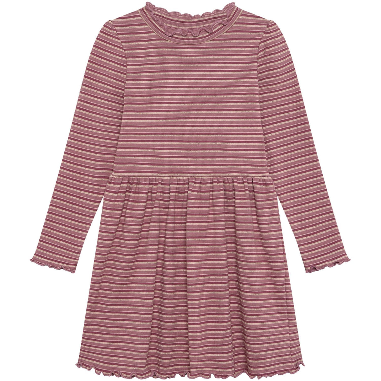 Minymo Nostalgia Rose Dress Ls Rib