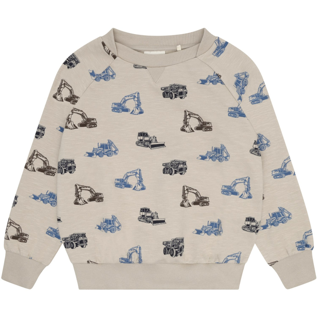 Minymo Feather Gray Sweatshirt Ls Aop