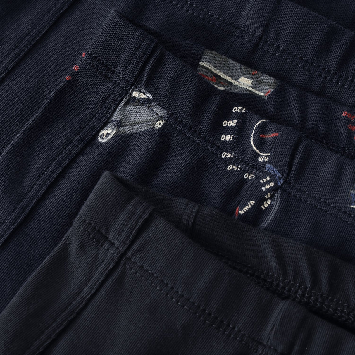 Minymo Dark Sapphire Boxers 3-Pack Aop