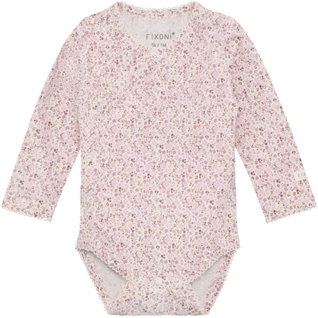 FIXONI Pale Lilac Wrap Body Ls