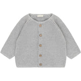 FIXONI Flint Gray Melange Cardigan Knit