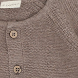 FIXONI Mountain Trial Melange Cardigan Knit