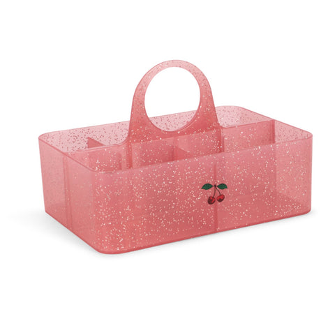 Konges Sløjd Sparkling Blush Glitter Storage Organizer