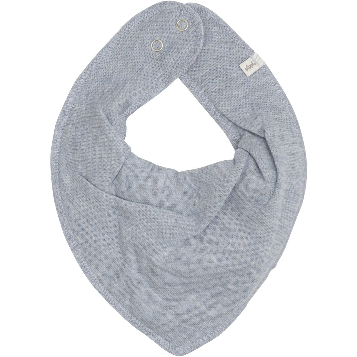 Pippi Blue Bandana Bib - Solid  (5-Pack)