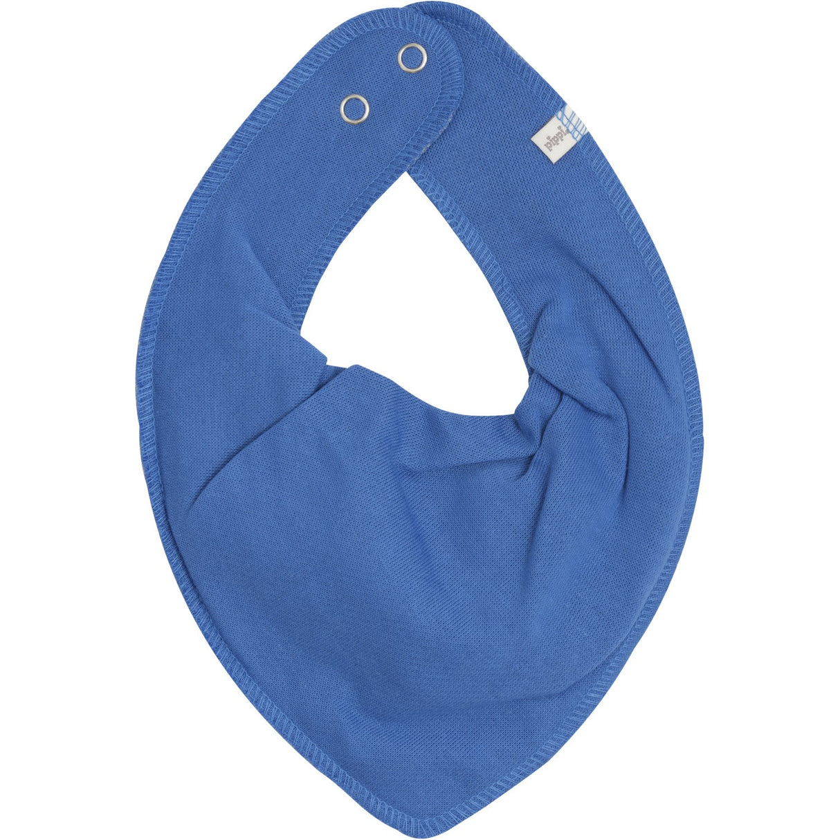 Pippi Blue Bandana Bib - Solid  (5-Pack)