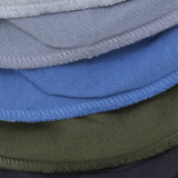 Pippi Blue Bandana Bib - Solid  (5-Pack)