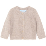 Serendipity Oat Milk Baby Alpaca Suri Cardigan