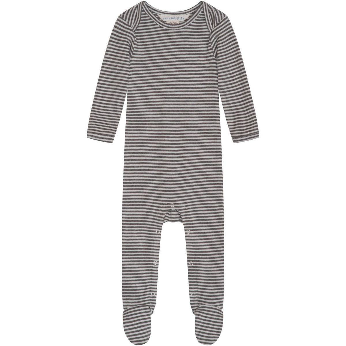 Serendipity Soil/Offwhite Baby Suit Stripe