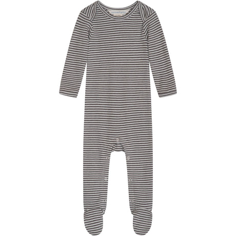 Serendipity Soil/Offwhite Baby Suit Stripe