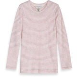 Serendipity Orchid/Offwhite Slim Stripe