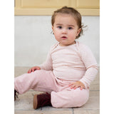 Serendipity Orchid/Offwhite Baby Body Stripe