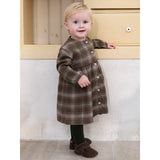 Serendipity Trail Checks Baby Brushed Dress