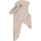 Huttelihut Camel Melange Balaclava Ears Cotton Fleece