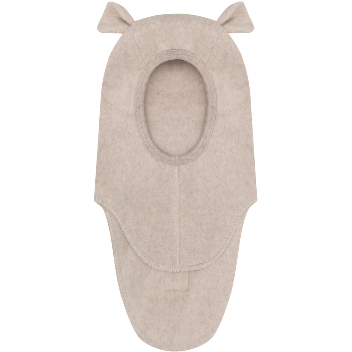 Huttelihut Camel Melange Balaclava Ears Cotton Fleece
