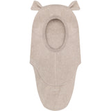 Huttelihut Camel Melange Balaclava Ears Cotton Fleece
