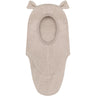 Huttelihut Camel Melange Balaclava Ears Cotton Fleece