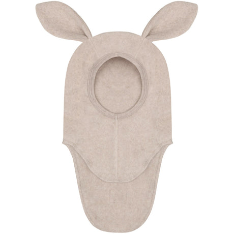 Huttelihut Camel Melange Balaclava Ears Cotton Fleece