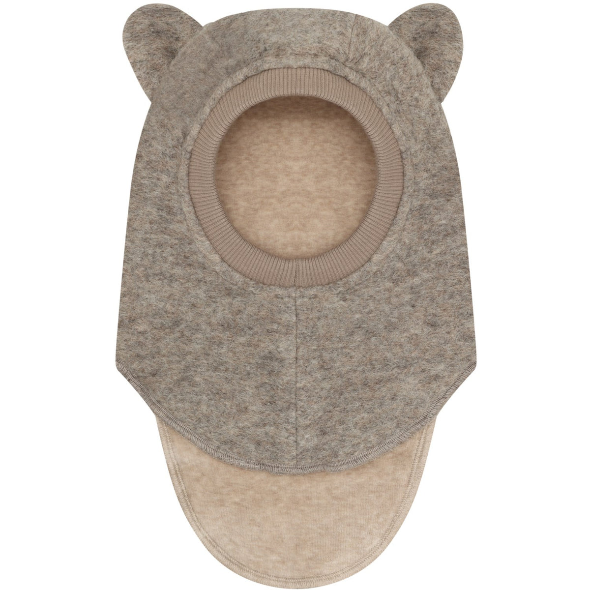 Huttelihut Camel Melange Balaclava Ears Wool