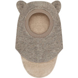 Huttelihut Camel Melange Balaclava Ears Wool