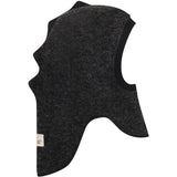 Huttelihut Dark Grey Melange Balaclava Triangles Wool