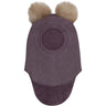 Huttelihut Moonscape Balaclava Wool Alpaca Pompoms