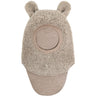 Huttelihut Camel Melange Balaclava Ears Wool Teddy