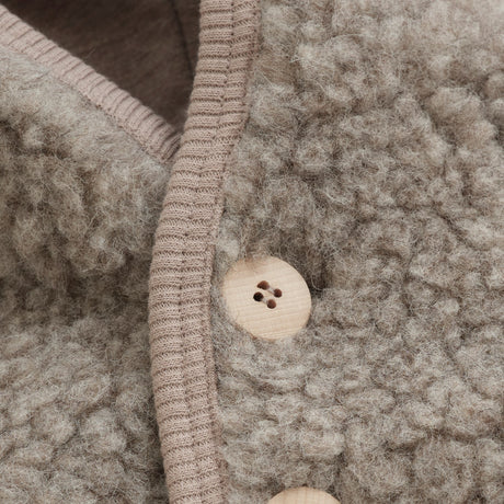 Huttelihut Camel Melange Jacket Pixie Wool Teddy W. Lin
