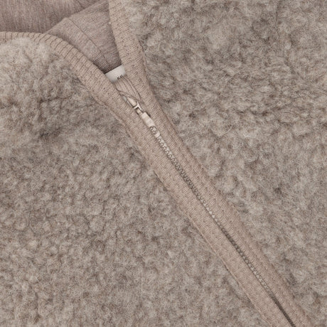 Huttelihut Camel Melange Pram Suit Wool Teddy W. Lining