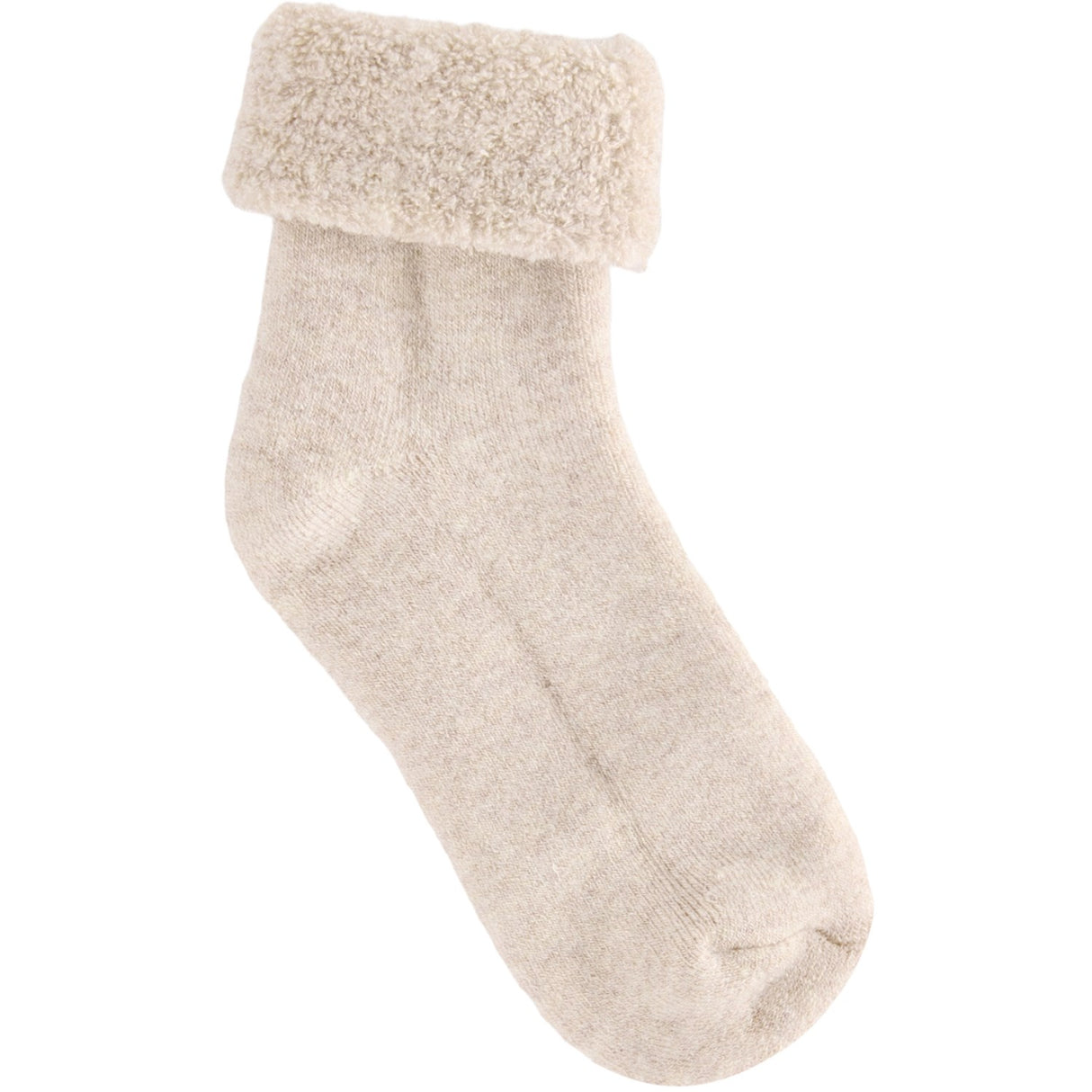 Huttelihut Camel Melange Wool Terry Socks 2-Pack