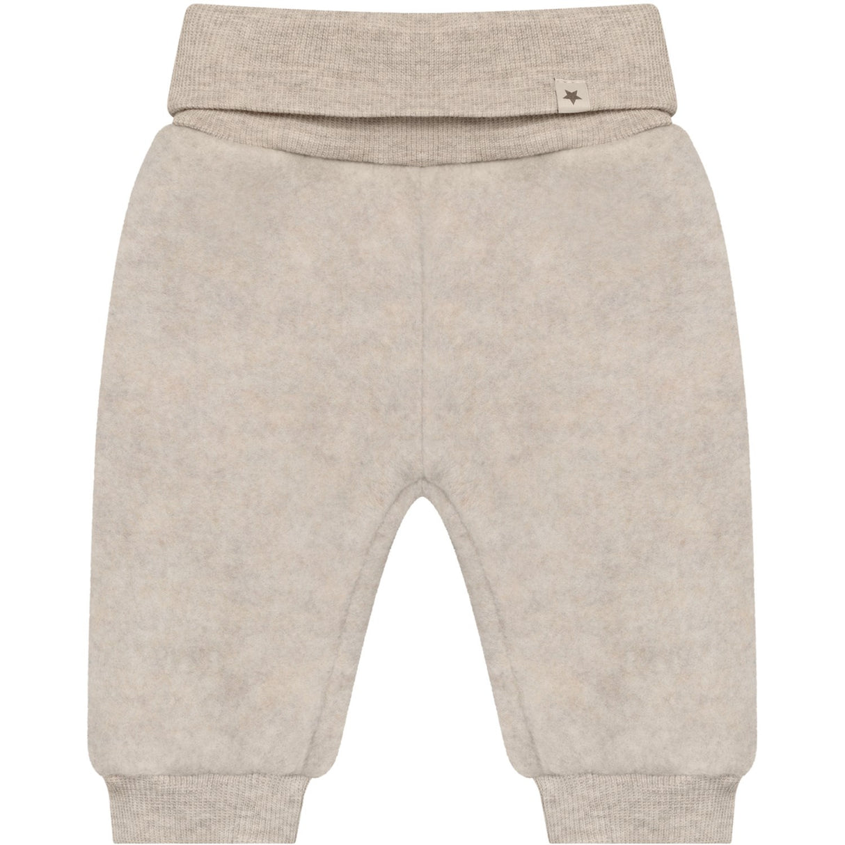 Huttelihut Camel Melange Pants Wool Fleece