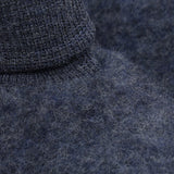 Huttelihut Ombre Blue Melange Footies Wool Fleece 2-Layer