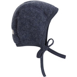 Huttelihut Ombre Blue Melange Bonnet Wool Fleece