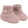 Huttelihut Mahogany Rose Footies Wool Fleece