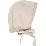Huttelihut Camel Melange Bonnet Wool Fleece