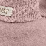 Huttelihut Mahogany Rose Footies Wool Fleece