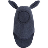 Huttelihut Ombre Blue Melange Balaclava Ears Wool Fleece
