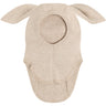Huttelihut Camel Melange Balaclava Ears Cotton Rib